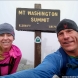 Me and my bride at the top of Mount Washington!