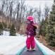 Bella on the magic carpet!