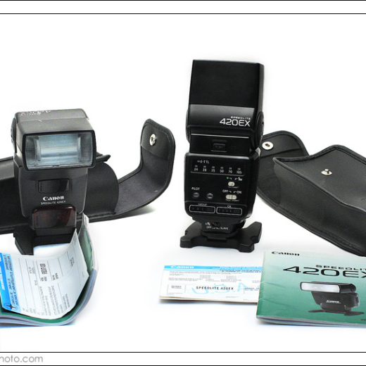 For Sale: 420EX (x 2) & ST-E2.