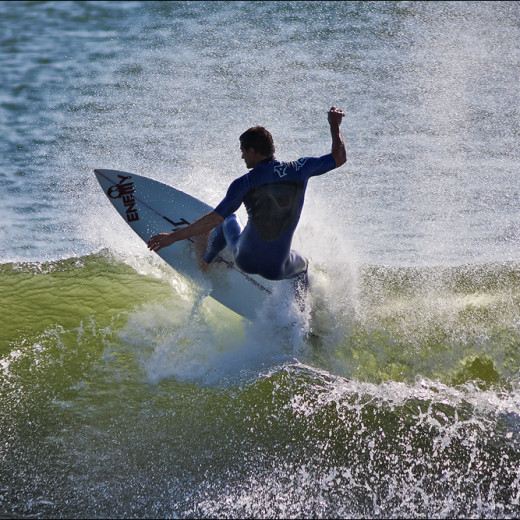 Hanna Brings some waves!