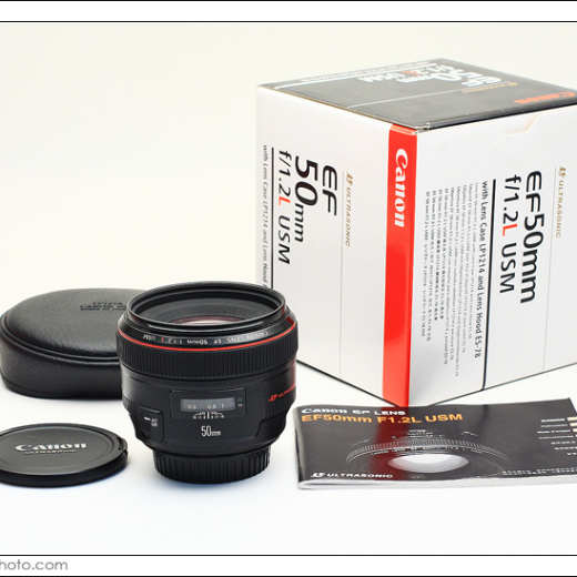 Canon 50mm 1.2L