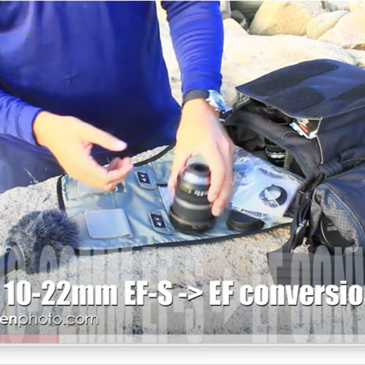 Canon 10-22mm EF-S to EF conversion: