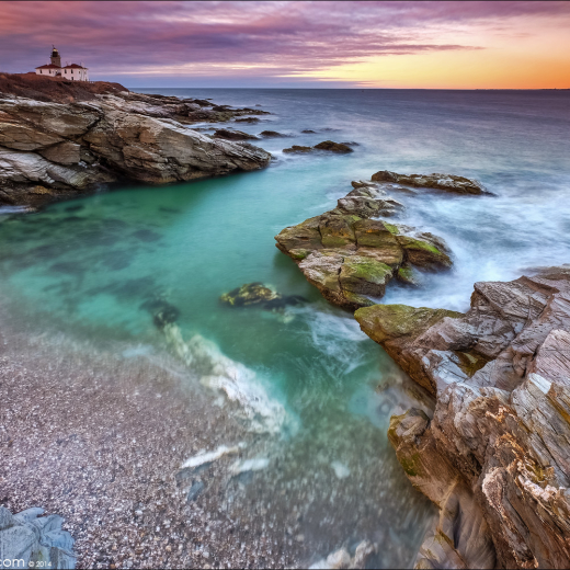 Beavertail Sunrise 4/1/2014