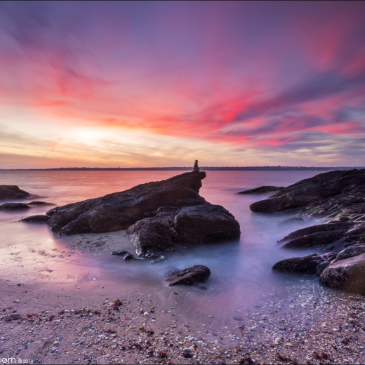 Beavertail Sunset 11-23-2014