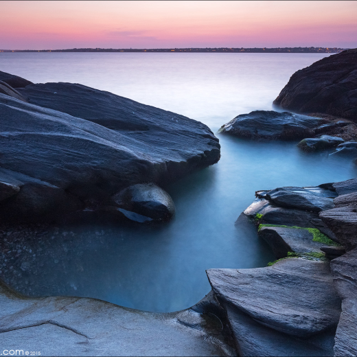 Beavertail Sunset 9.8.2015