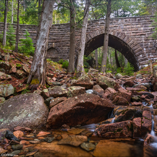 Acadia Cobblestone Bridge