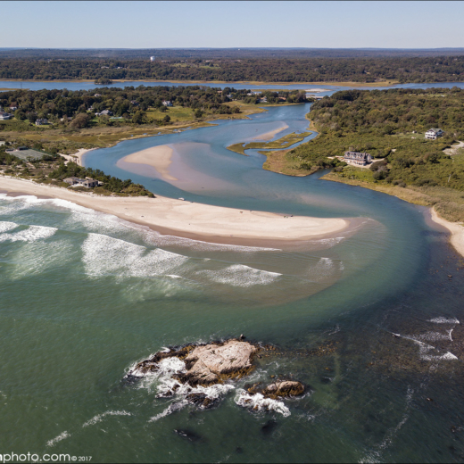 The Narrow River in Narragansett