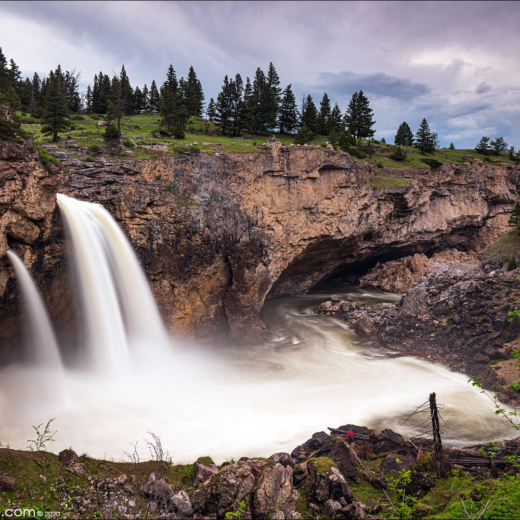 Natural Bridges Waterfall