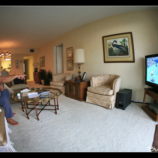 Grandma’s New HDTV: