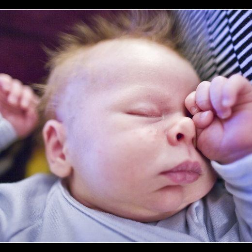 Elias Chillaxing with his Daddy!